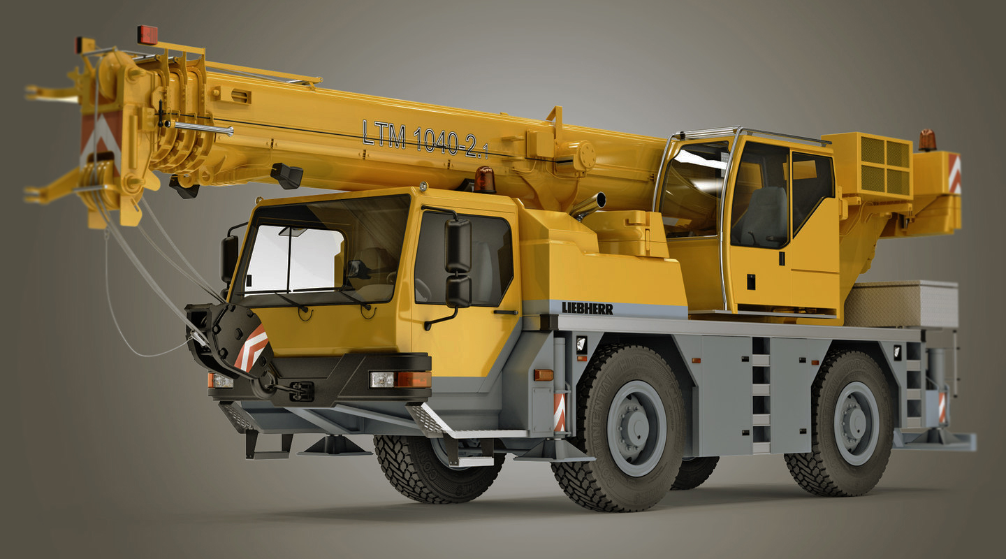 Аренда автокрана 40 тонн - Liebherr LTM 1040-2.1 в Москве