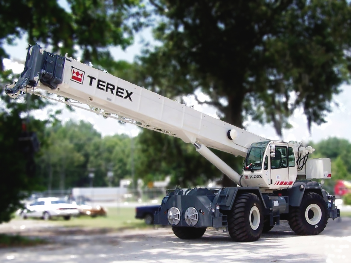 Аренда автокрана 80 тонн - Terex RT 1080 в Москве